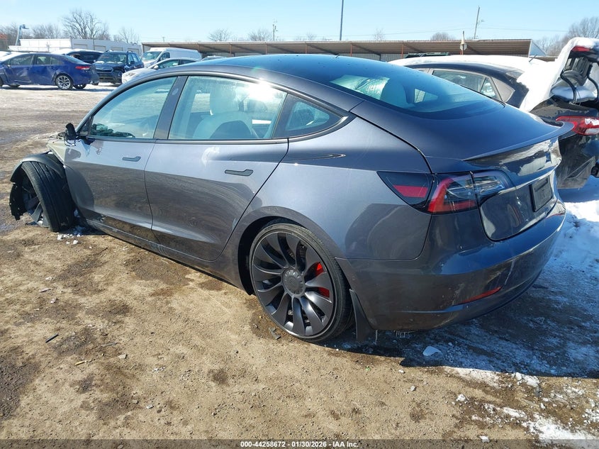 2022 Tesla Model 3 Performance Dual Motor All-Wheel Drive
