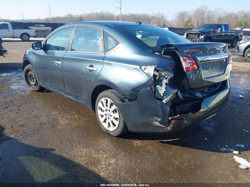 2015 Nissan Sentra Fe+ S/S/Sl/Sr/Sv