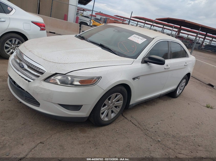 Vin: 1fahp2dw1bg125940, lot: 44754881, ford taurus se 20112