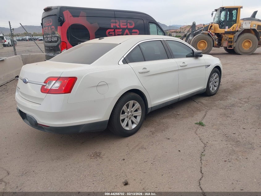 Vin: 1fahp2dw1bg125940, lot: 44754881, ford taurus se 20114