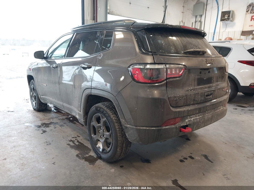 Vin: 3c4njddn4pt565252, lot: 44755038, jeep compass trailhawk 4x4 20233