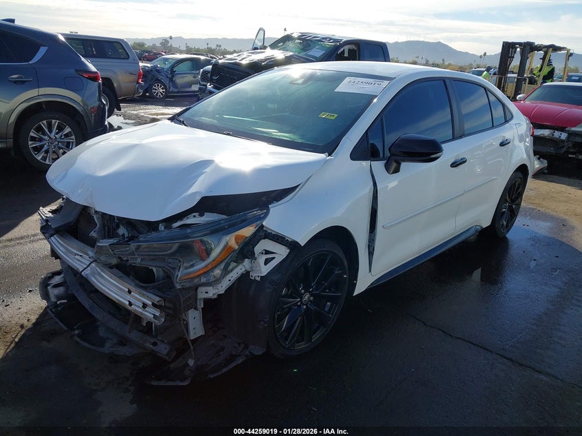VIN 5YFS4MCE6MP074336 2021 TOYOTA COROLLA SE NIGHTSHADE EDITION