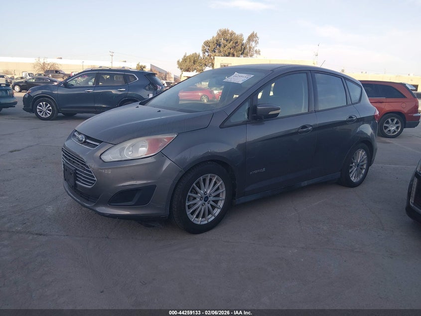 Vin: 1fadp5au1el519596, lot: 44755311, ford c-max hybrid se 20142