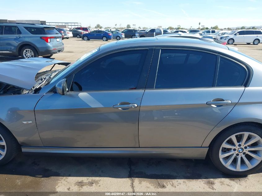 2011 BMW 328I VIN: WBAPH5G57BNM75587 Lot: 44259147