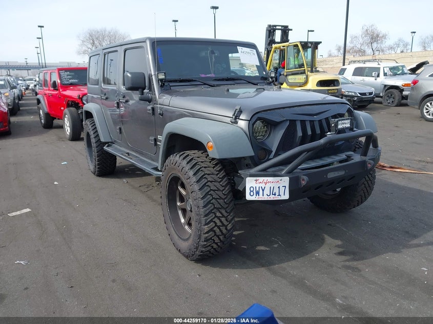 2018 Jeep Wrangler Jk Unlimited Sport S 4X4