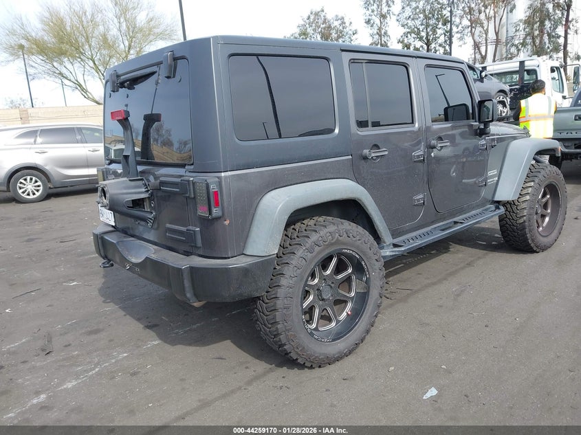 2018 Jeep Wrangler Jk Unlimited Sport S 4X4