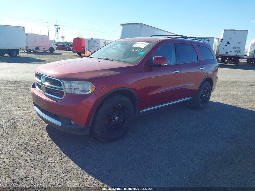 Vin: 1c4sdjdt3dc684814, lot: 44755366, dodge durango crew 20132