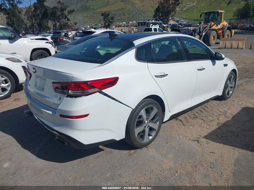 Vin: 5xxgt4l38kg368172, lot: 44755385, kia optima s 20194