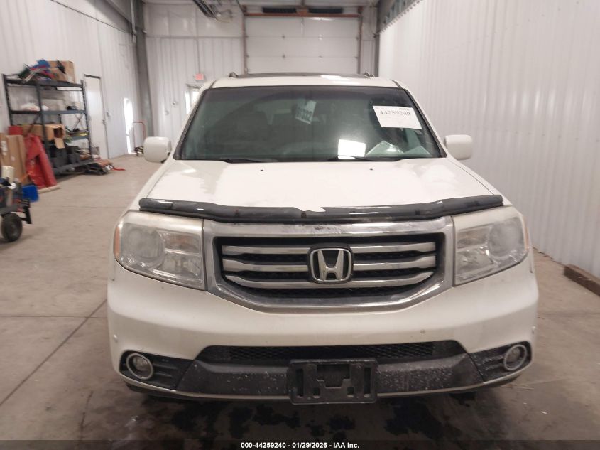 2014 Honda Pilot Touring VIN: 5FNYF4H94EB004511 Lot: 44259240