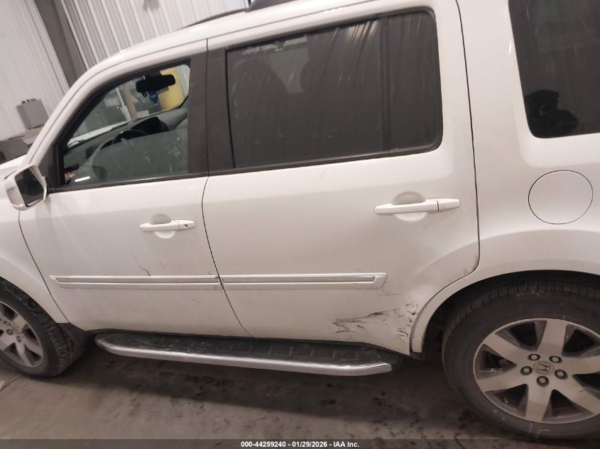 2014 Honda Pilot Touring VIN: 5FNYF4H94EB004511 Lot: 44259240