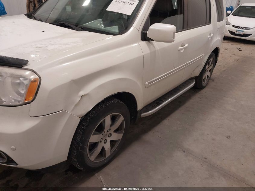 2014 Honda Pilot Touring VIN: 5FNYF4H94EB004511 Lot: 44259240