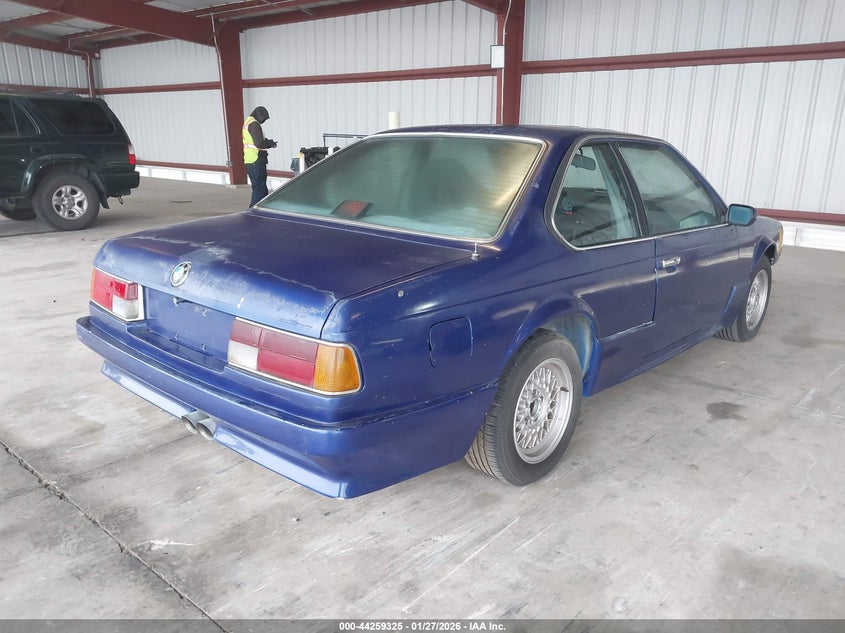 1987 BMW 635 Csi Automatic L6