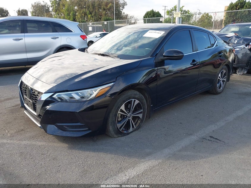 2022 Nissan Sentra Sv Xtronic Cvt