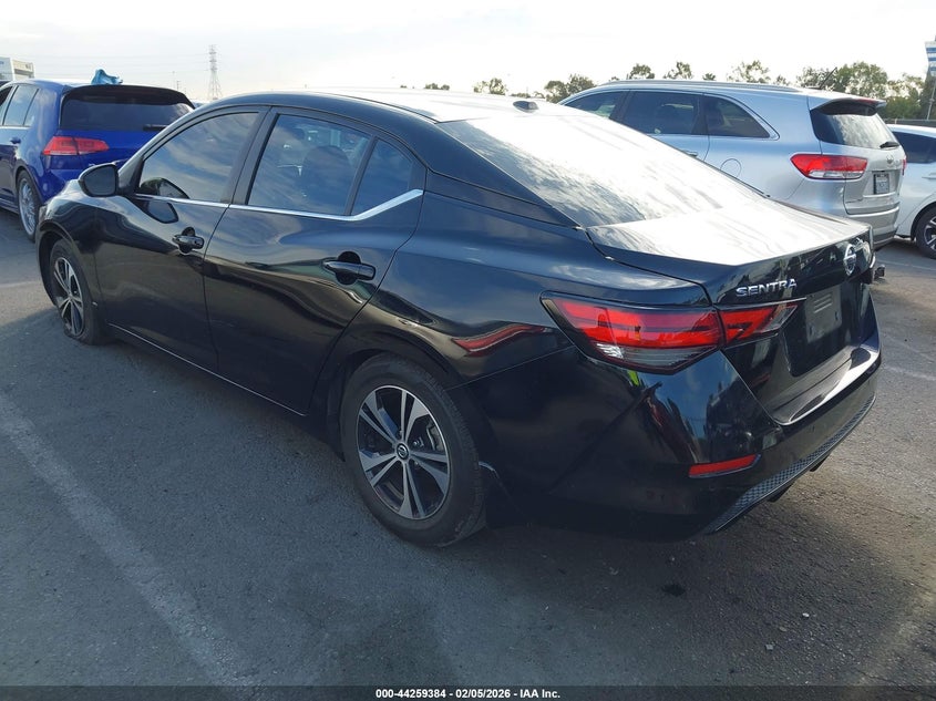 2022 Nissan Sentra Sv Xtronic Cvt