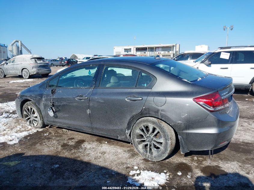 2013 Honda Civic Ex-L VIN: 2HGFB2F9XDH544515 Lot: 44259483