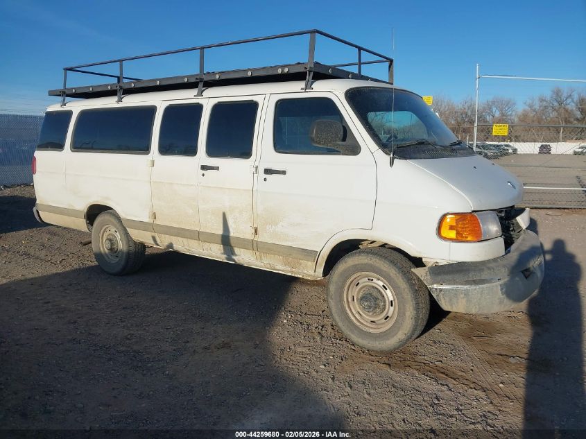 2001 Dodge Ram Wagon 3500