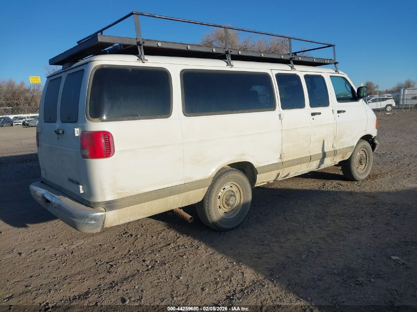 2001 Dodge Ram Wagon 3500