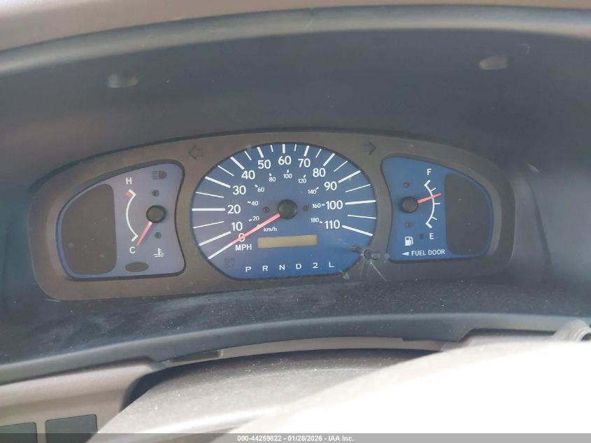 2002 Toyota Sienna Ce VIN: 4T3ZF19C92U503176 Lot: 44259822