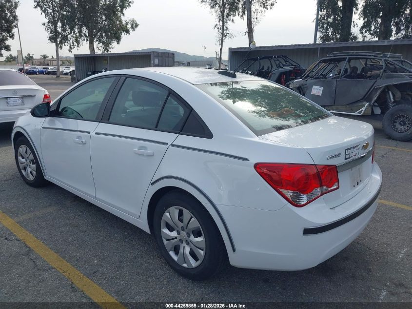 2015 Chevrolet Cruze Ls Auto