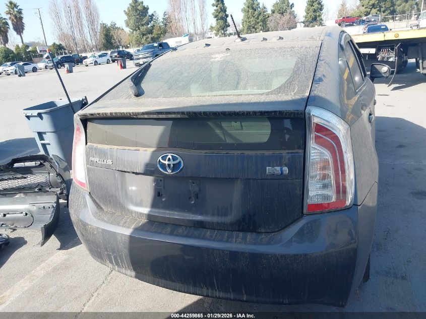 2013 Toyota Prius Three VIN: JTDKN3DU0D1623059 Lot: 44259865