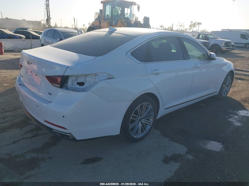 Vin: kmhgn4je3ju265745, lot: 44756106, genesis g80 3.8 20184