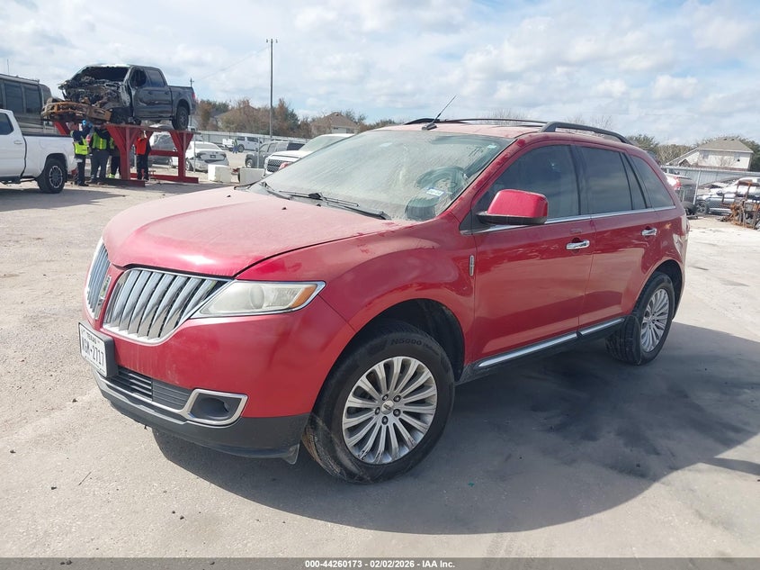 Vin: 2lmdj6jkxbbj13019, lot: 44756450, lincoln mkx 20112