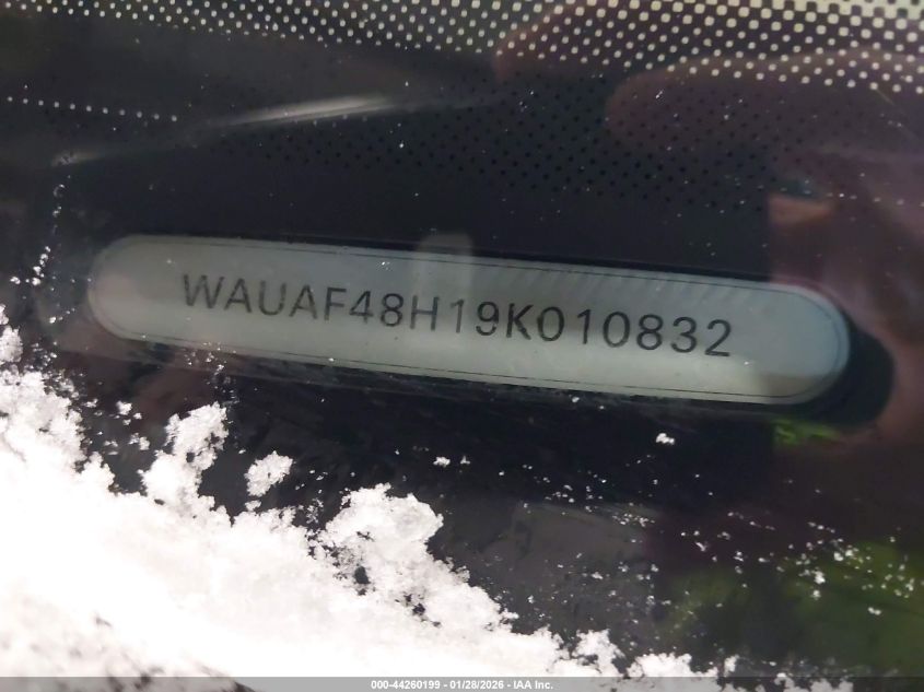 2009 Audi A4 2.0T Special Edition VIN: WAUAF48H19K010832 Lot: 44260199