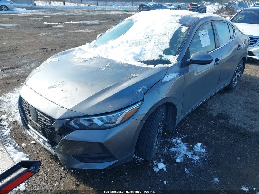 2022 Nissan Sentra Sv Xtronic Cvt