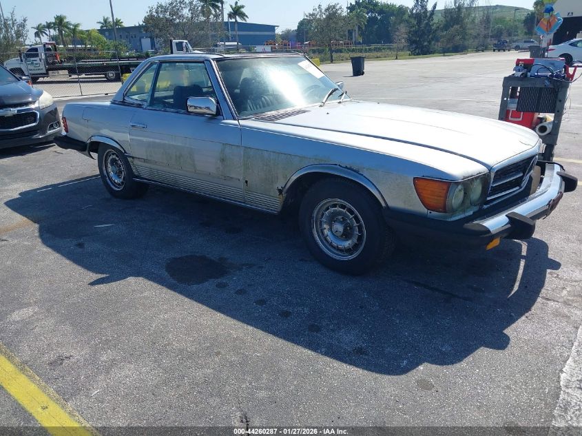 1981 Mercedes-Benz 380 Sl