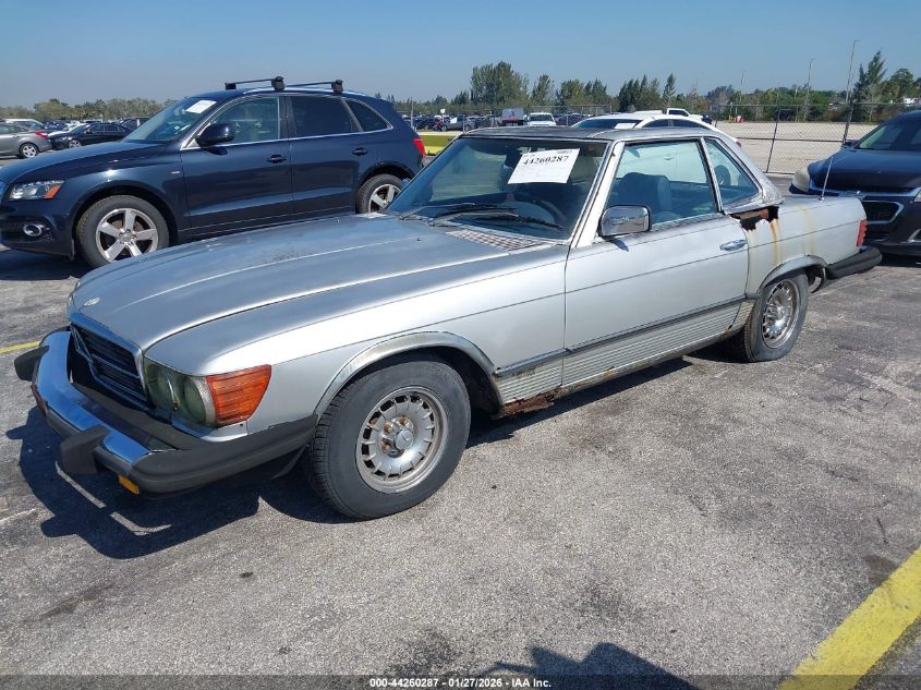 1981 Mercedes-Benz 380 Sl