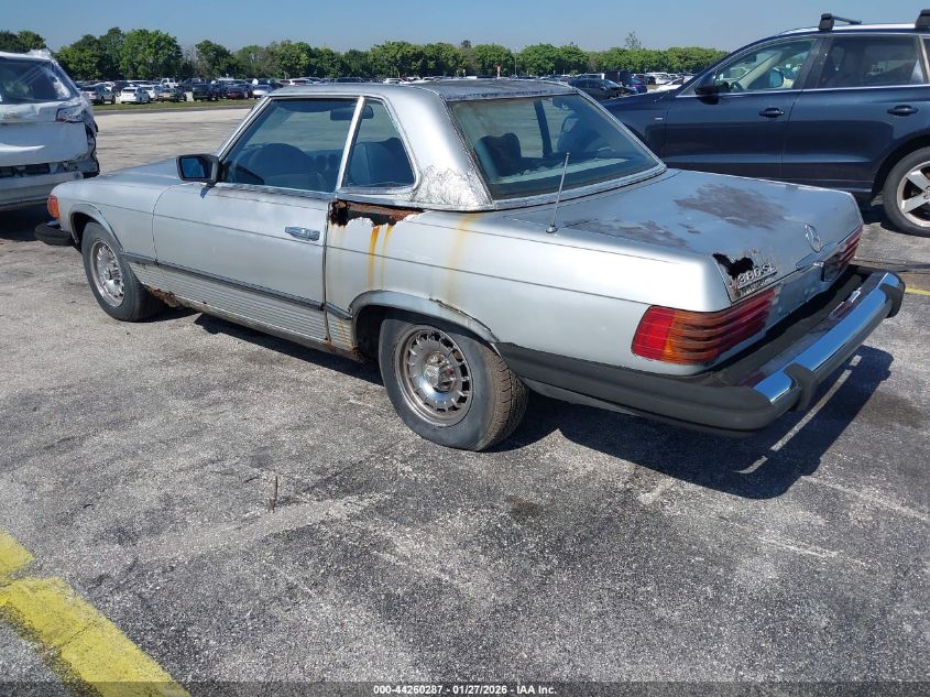 1981 Mercedes-Benz 380 Sl