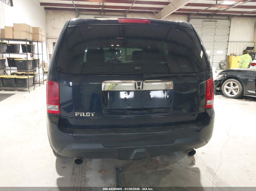 2013 Honda Pilot Ex-L VIN: 5FNYF3H61DB004450 Lot: 44260408