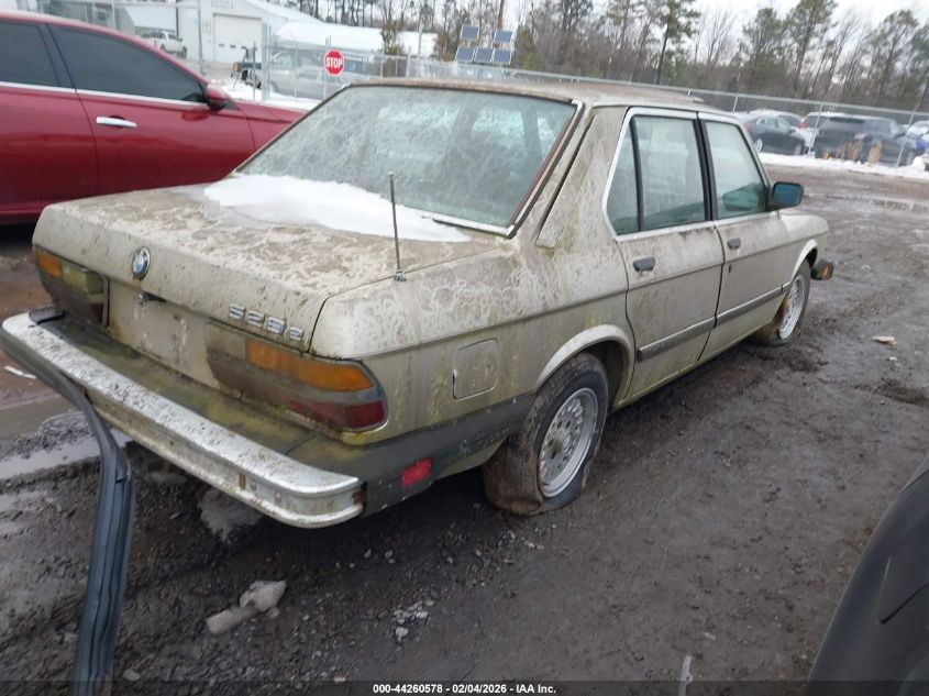 1986 BMW 528 E
