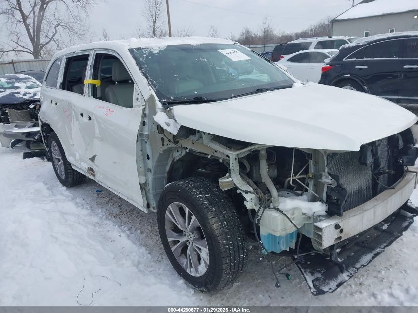 2015 Toyota Highlander Xle V6