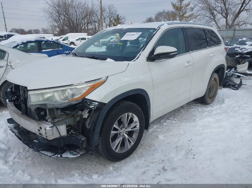 2015 Toyota Highlander Xle V6