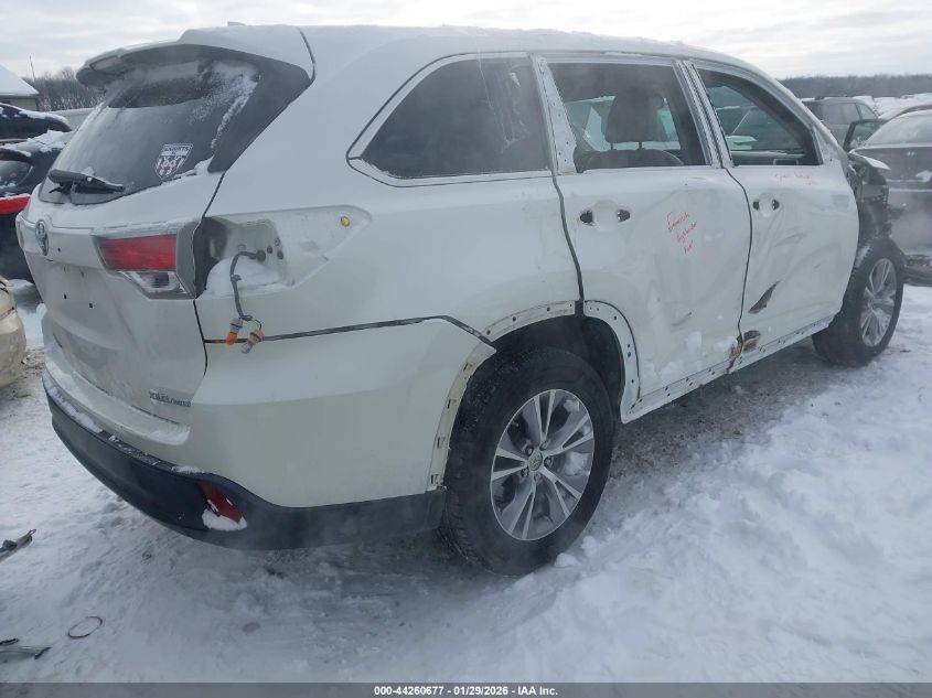 2015 Toyota Highlander Xle V6