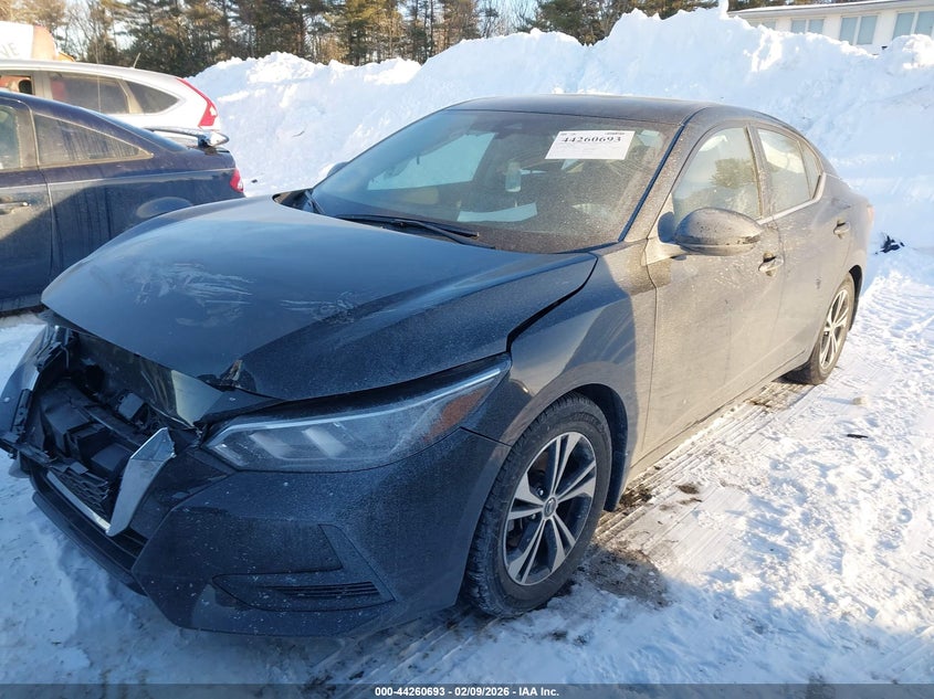 2023 Nissan Sentra Sv Xtronic Cvt