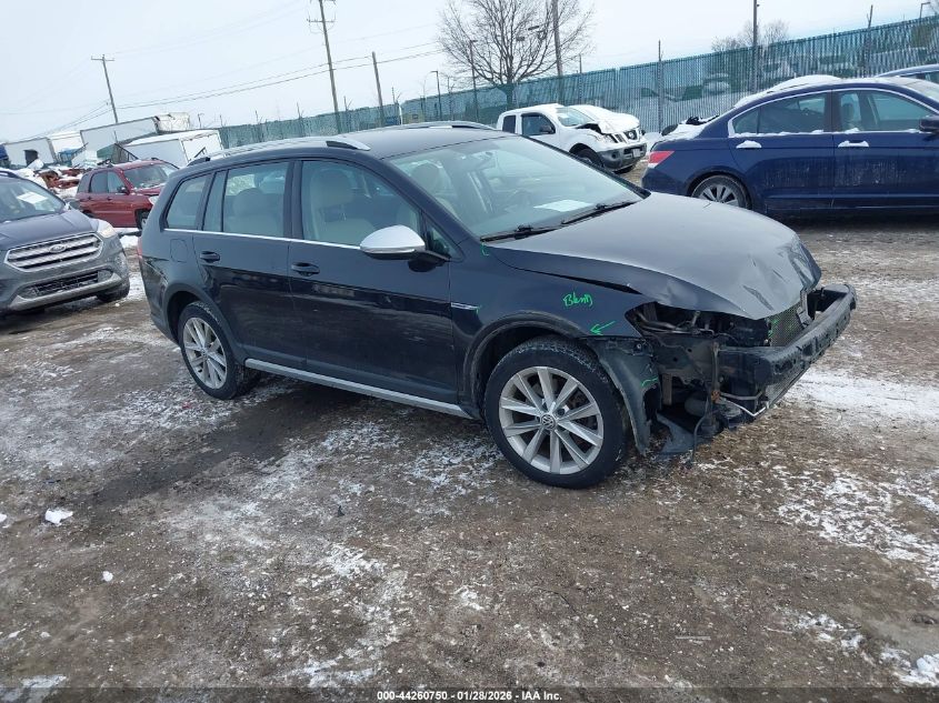 2017 Volkswagen Golf Alltrack Tsi S/Tsi Se/Tsi Sel