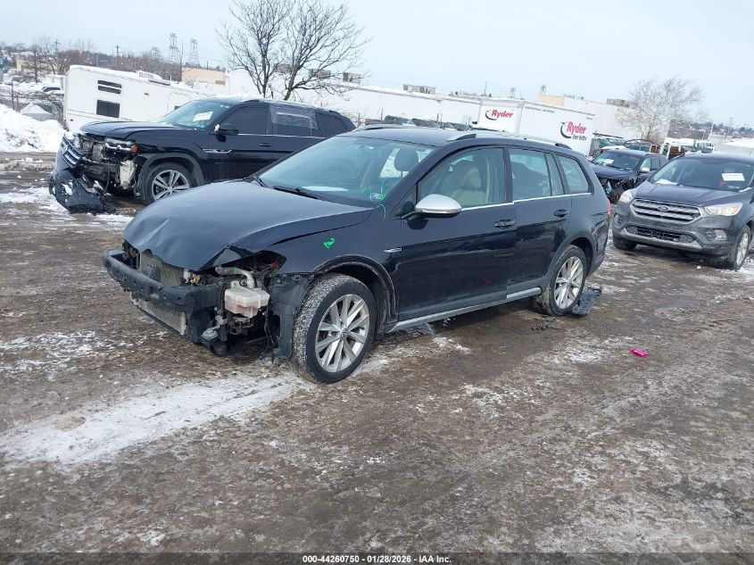 2017 Volkswagen Golf Alltrack Tsi S/Tsi Se/Tsi Sel
