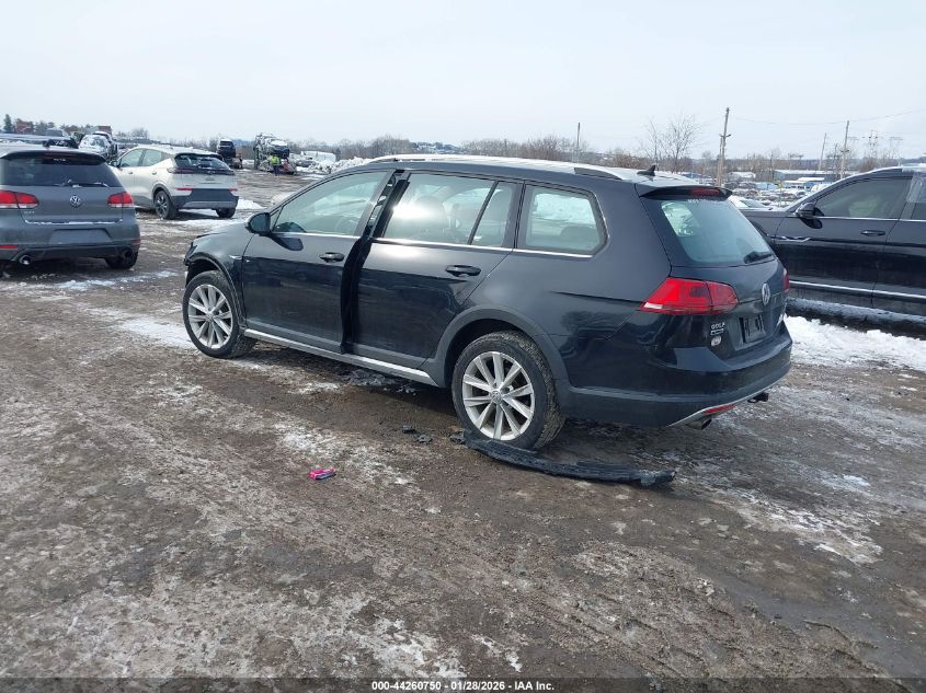2017 Volkswagen Golf Alltrack Tsi S/Tsi Se/Tsi Sel