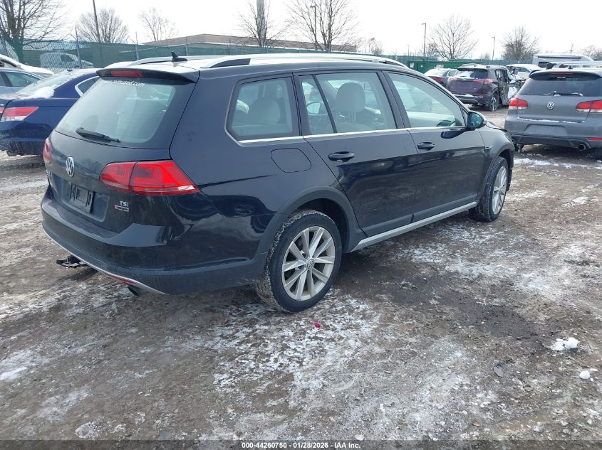 2017 Volkswagen Golf Alltrack Tsi S/Tsi Se/Tsi Sel