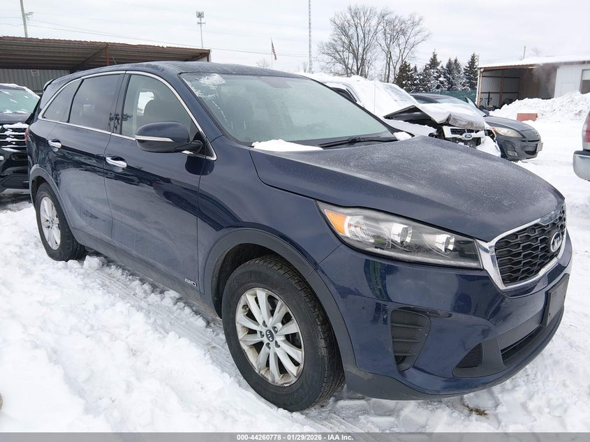 5XYPGDA52KG480499 2019 Kia Sorento 3.3L Lx auction photo 1