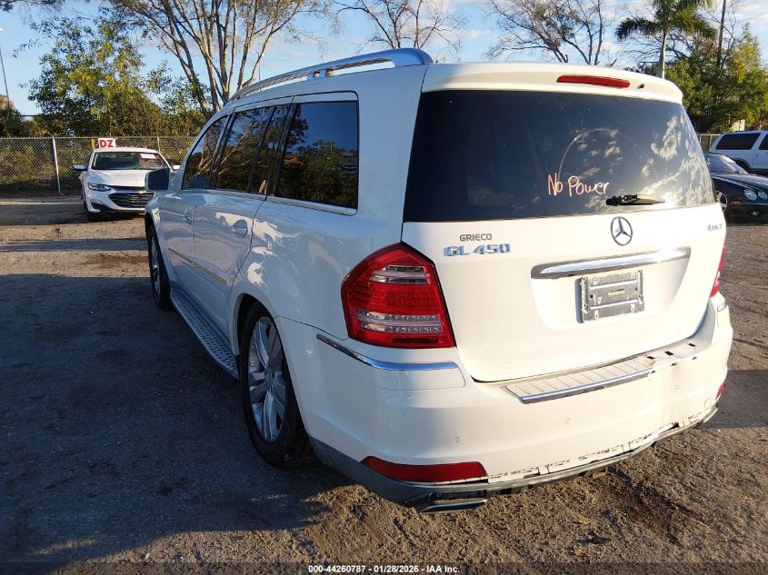 2011 Mercedes-Benz Gl-Class Gl 450