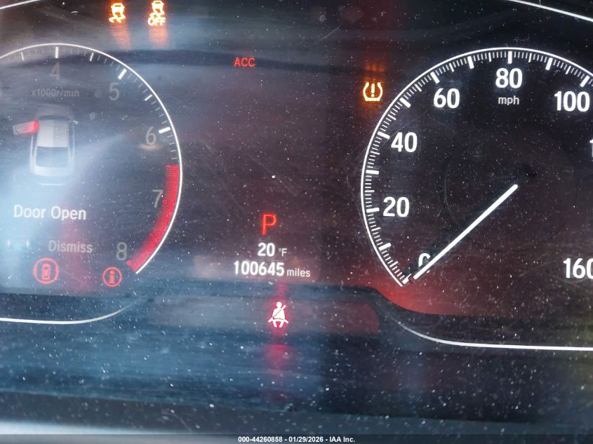 2020 Honda Accord Lx VIN: 1HGCV1F11LA133564 Lot: 44260858