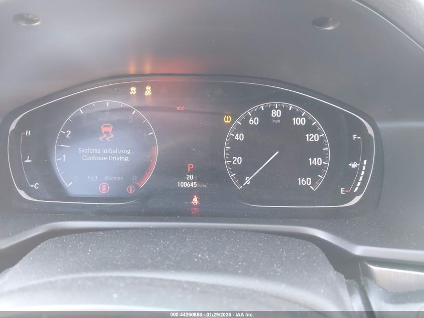 2020 Honda Accord Lx VIN: 1HGCV1F11LA133564 Lot: 44260858