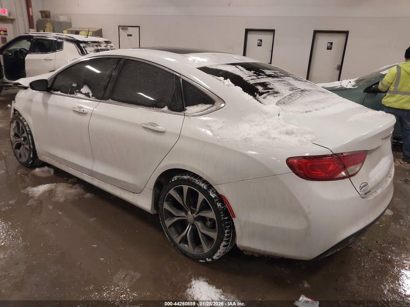 Vin: 1c3ccccg6gn185543, lot: 44757136, chrysler 200 c 20163