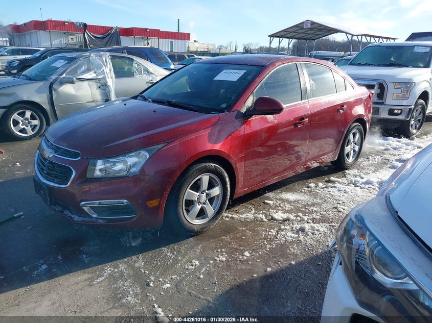 2016 Chev Cruze Limited Lt1 Au 1Lt Auto