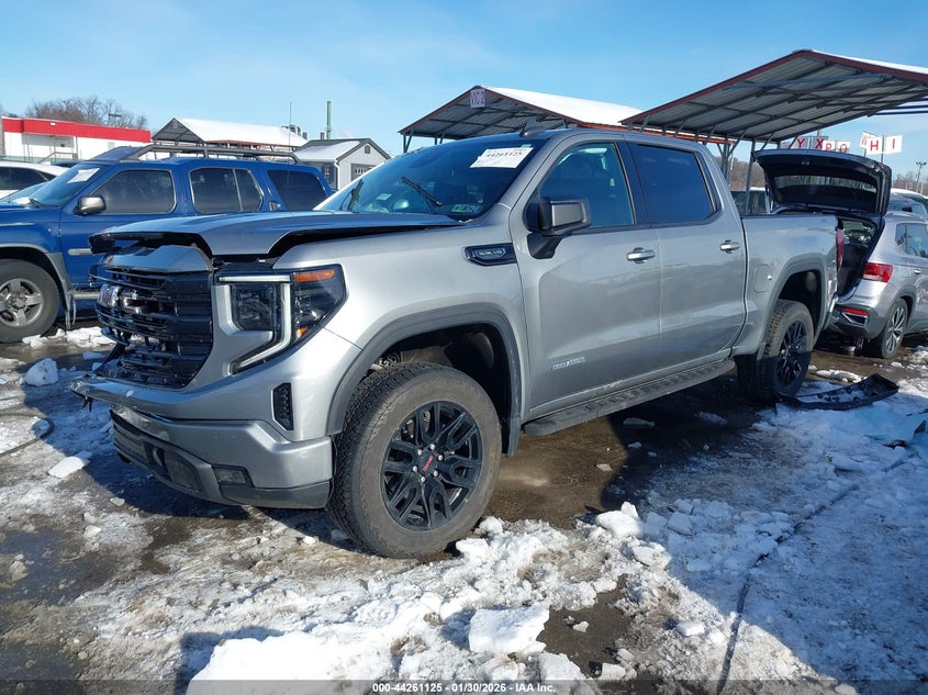 2023 GMC Sierra 1500 4Wd Short Box Elevation With 3Sb