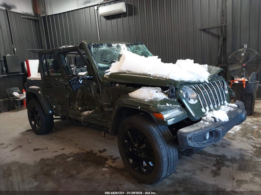 2021 Jeep Wrangler 4Xe Unlimited Sahara 4X4