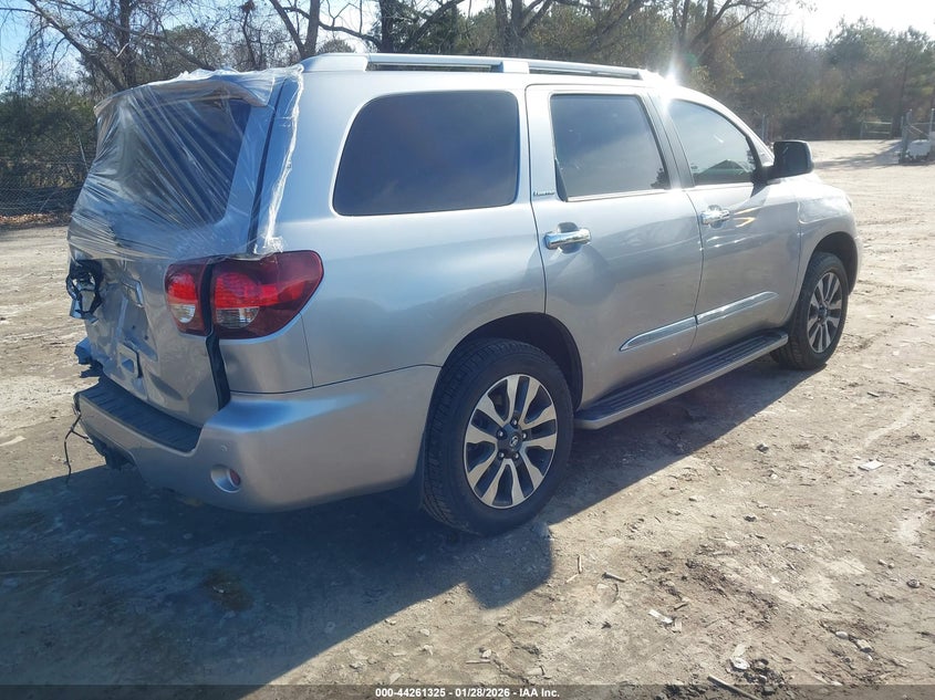 Vin: 5tdky5g12js072040, lot: 44757602, toyota sequoia limited 20184